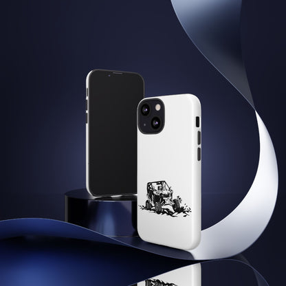 Slingin' Mud Side By Side iPhone Case