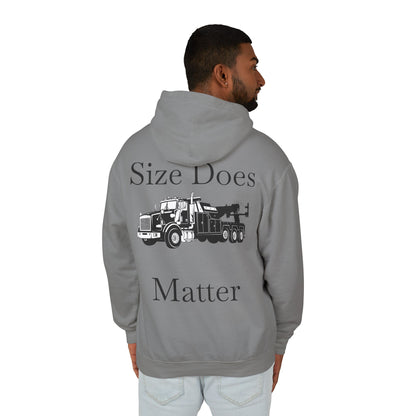 Size Does Matter Unisex Lightweight Hoodie