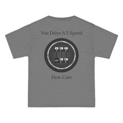 5 Speed How Cute Men's Short-Sleeve Crewneck Tee