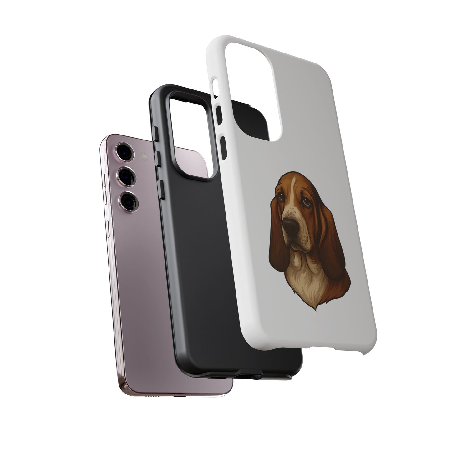 Basset Hound Head Samsung Case