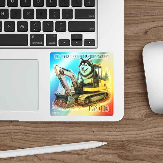 Digmaster Holographic Sticker