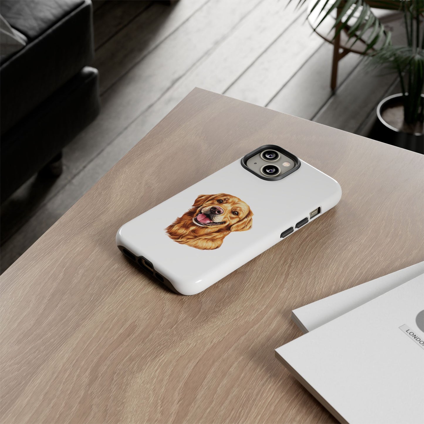 Golden Head iPhone Case