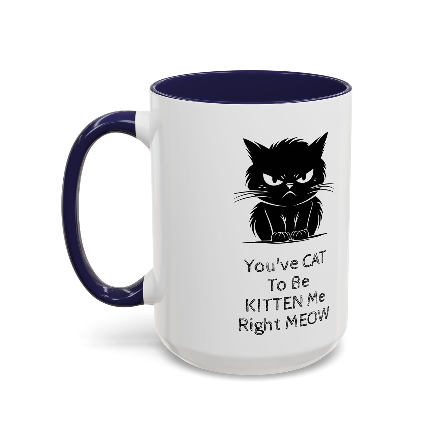 Kitten Me 2-Tone Coffee Mug