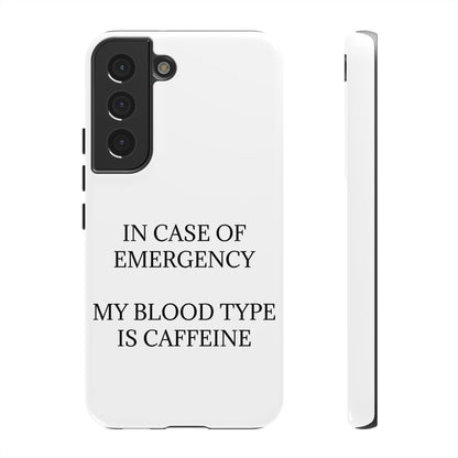 Blood Type Samsung Case