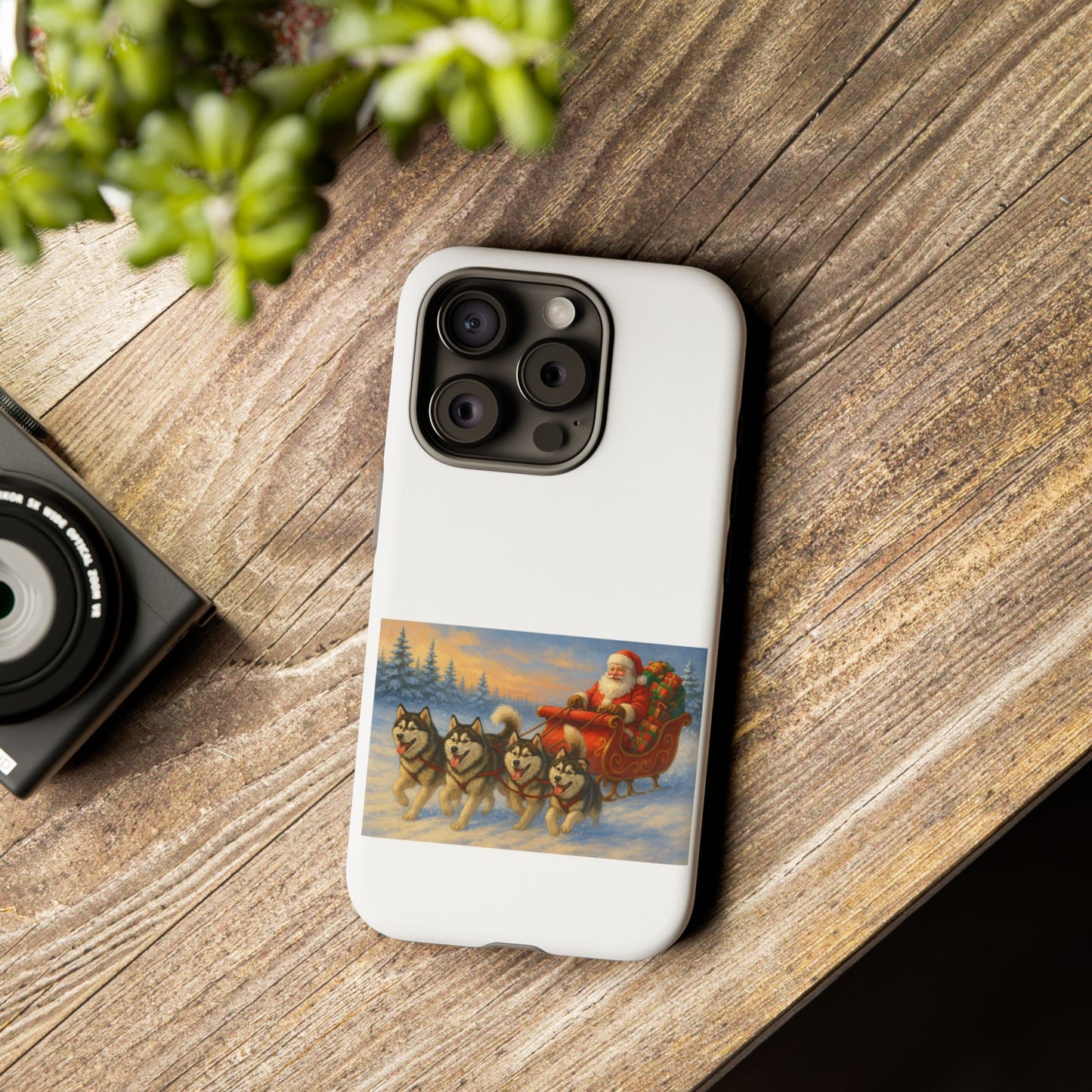 Dashing Through The Snow iPhone Case
