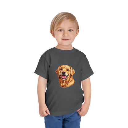 Golden Head Toddler Unisex Short Sleeve Crewneck Tee