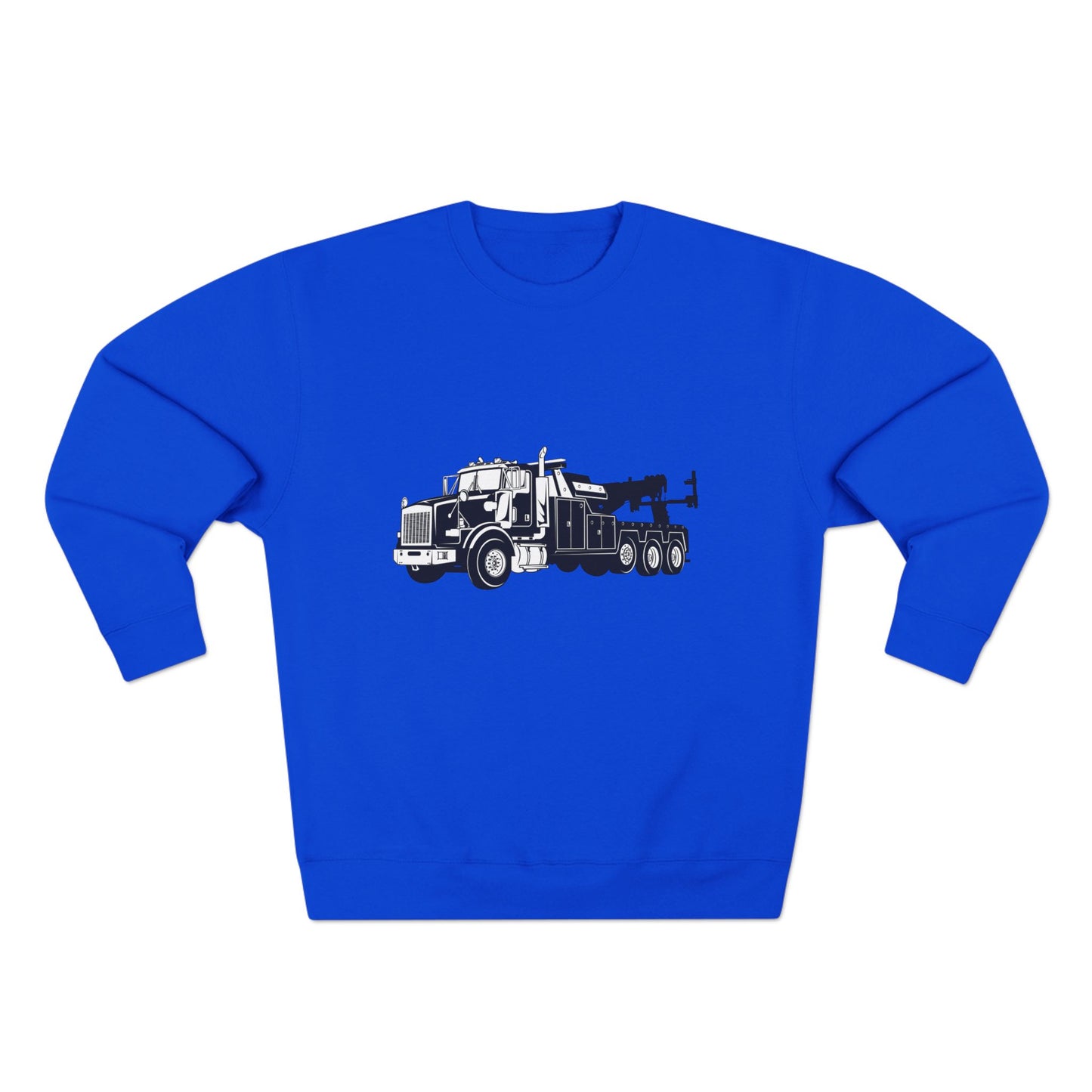 Heavy Tow Truck Unisex Crewneck Sweatshirt