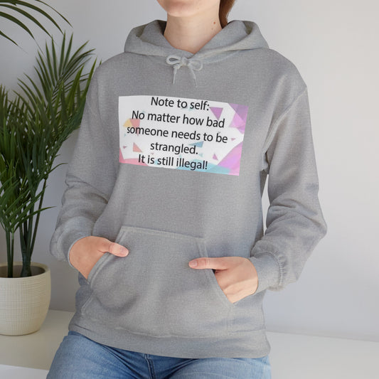Note To Self Unisex Hoodie