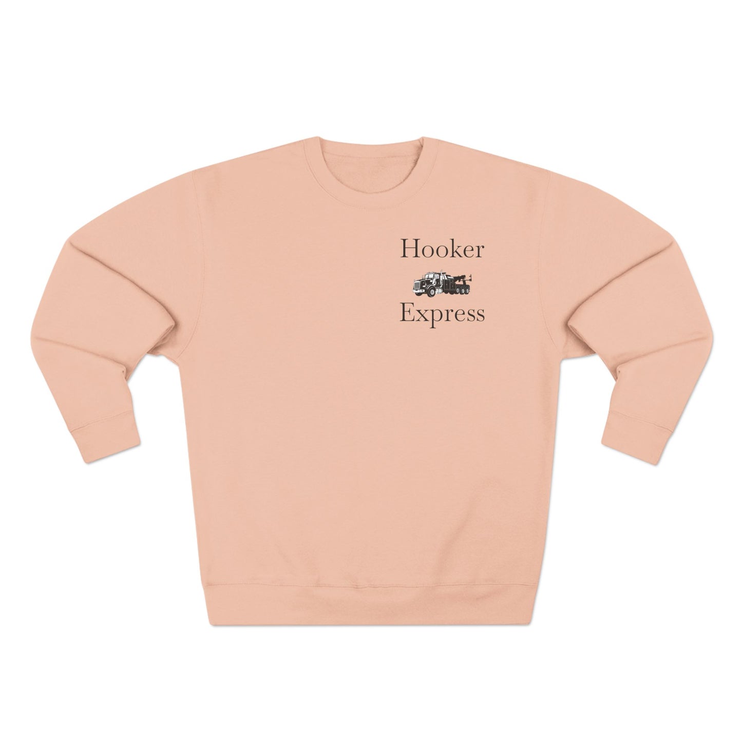 H**ker Express Heavy Tow Truck Unisex Crewneck Sweatshirt