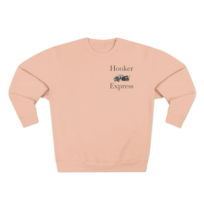 H**ker Express Heavy Tow Truck Unisex Crewneck Sweatshirt