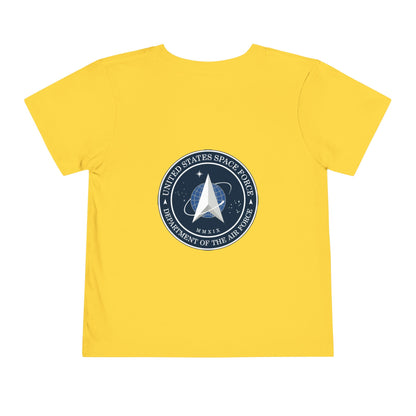 US Space Force Toddler Unisex Short Sleeve Crewneck Tee