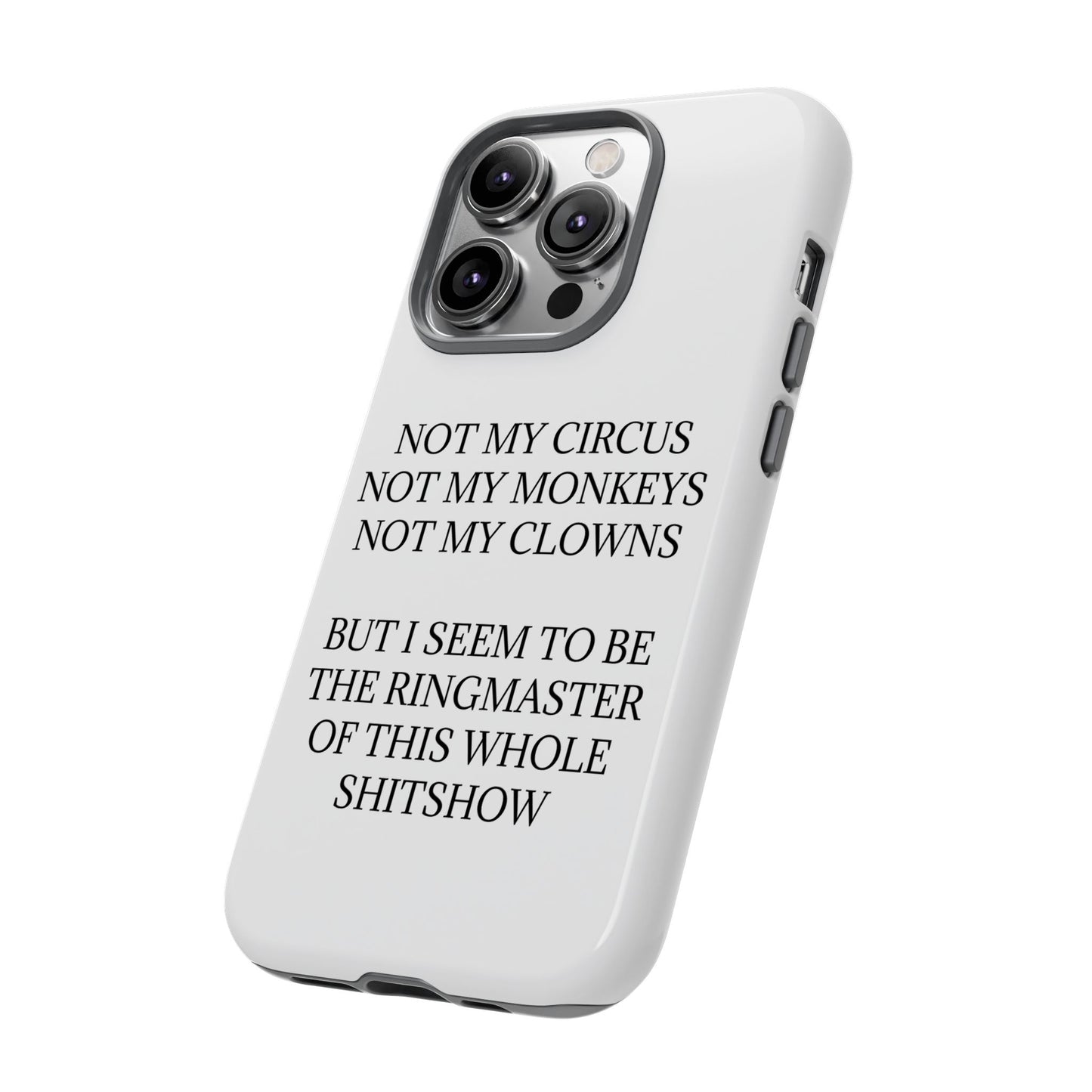 Ringmaster iPhone Case