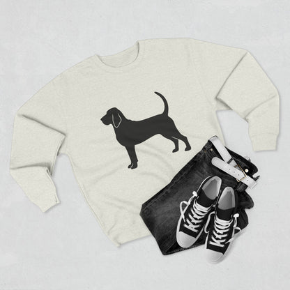 Bloodhound Silhouette Unisex Crewneck Sweatshirt