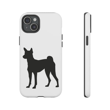 Basenji Silhouette iPhone Case