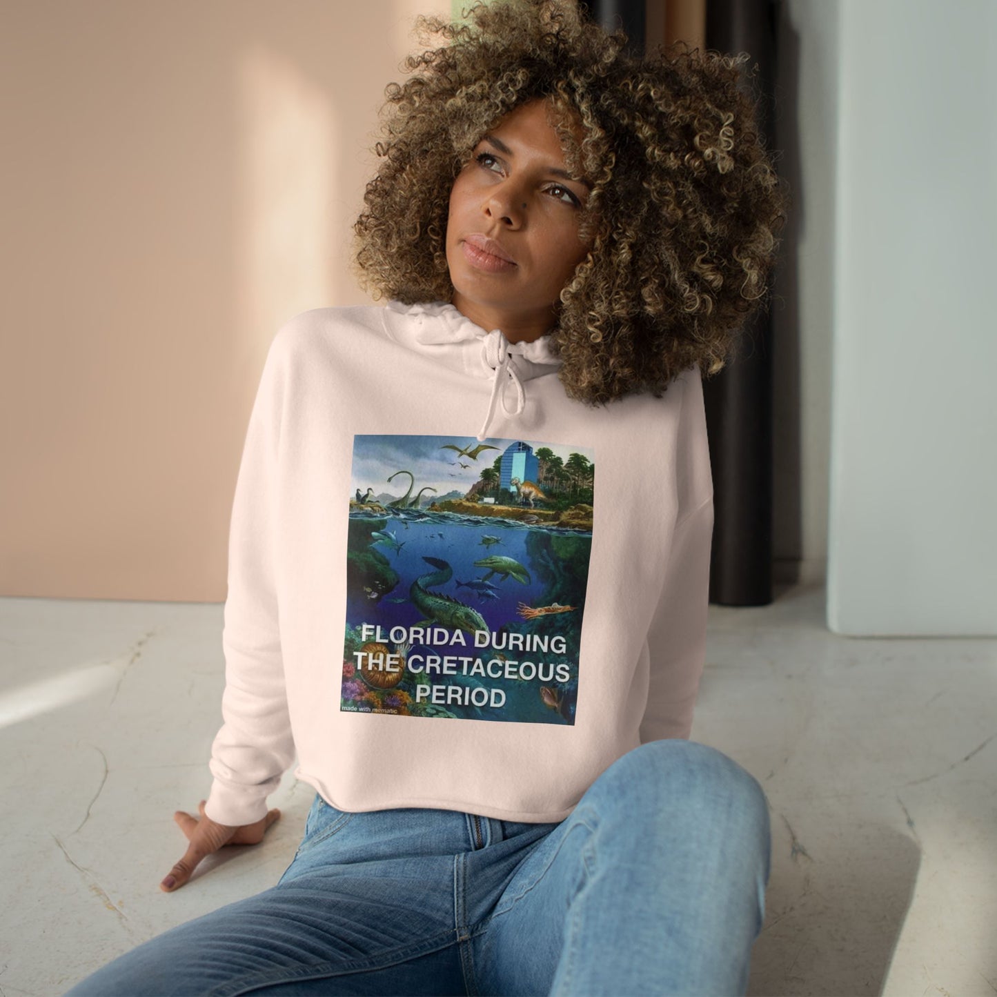 I-4 Eyesore Women's Crop Hoodie