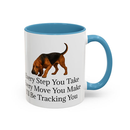 Tracking You 2-Tone Coffee Mug