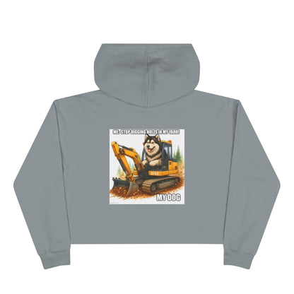 Digmaster Women's Crop Hoodie