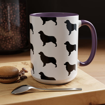 Aussie Silhouette 2-Tone Coffee Mug