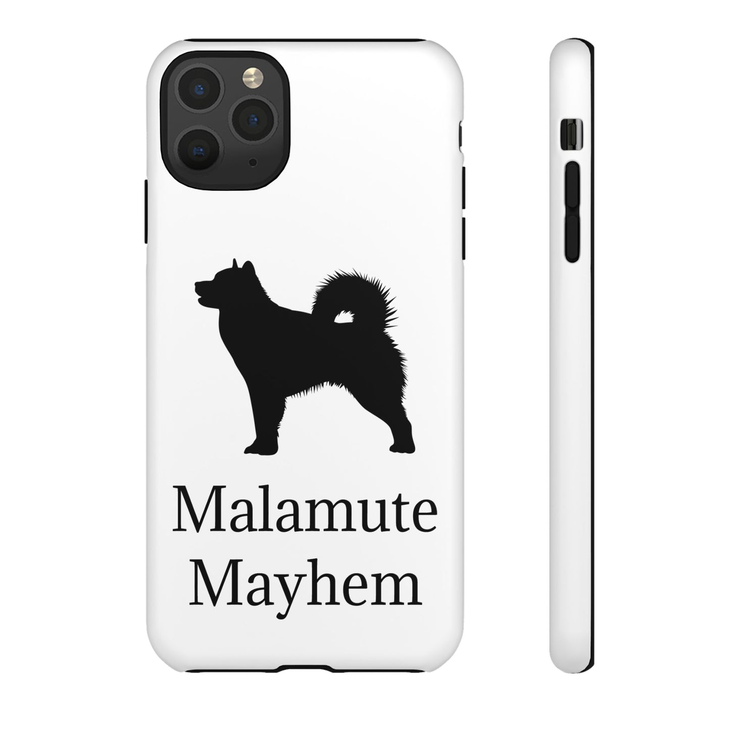 Malamute Mayhem iPhone Case