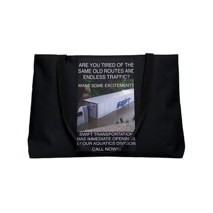 Swift Aquatics Weekender Tote Bag