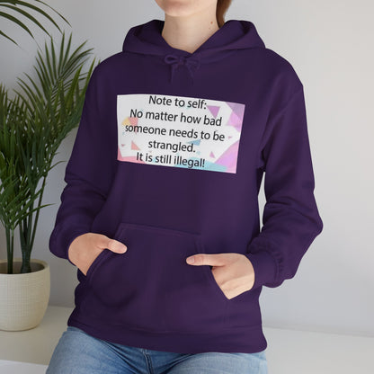 Note To Self Unisex Hoodie