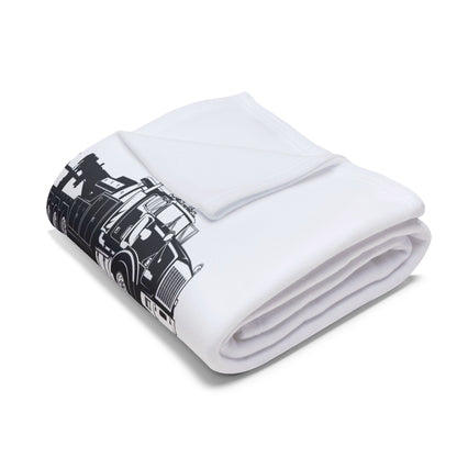 Heavy Tow Truck Arctic Fleece Blanket