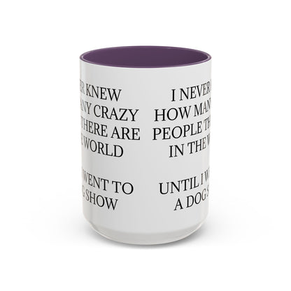 Never Knew 2-Tone Coffee Mug