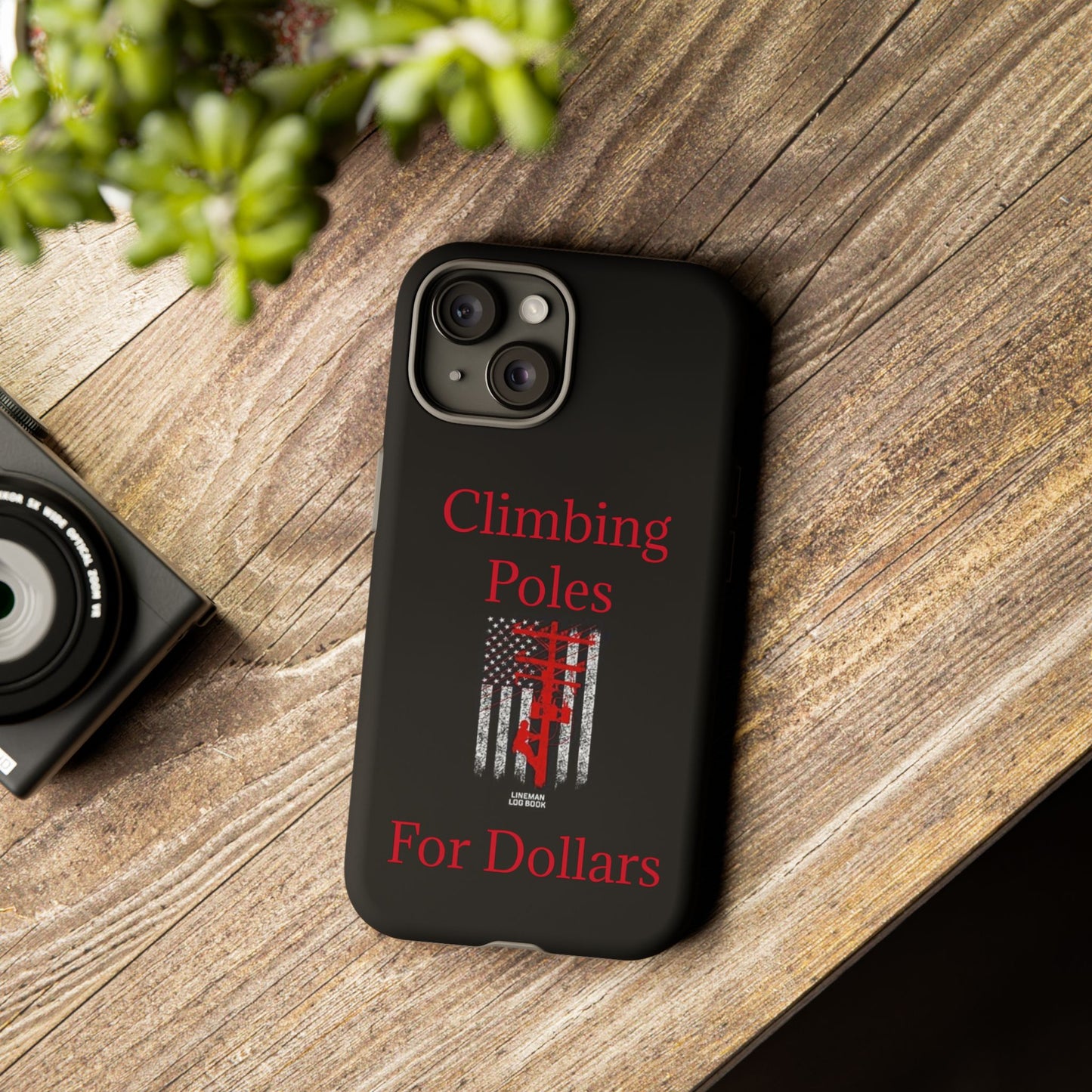 Climbing Poles iPhone Case