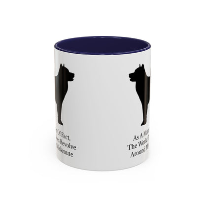 Matter Of Fact Malamute 2-Tone Coffee Mug