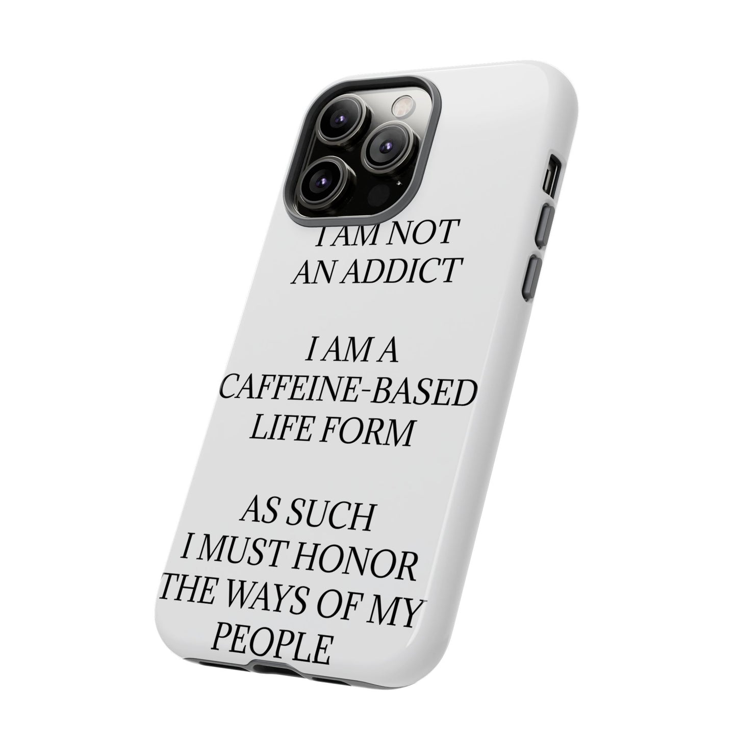 Not An Addict iPhone Case