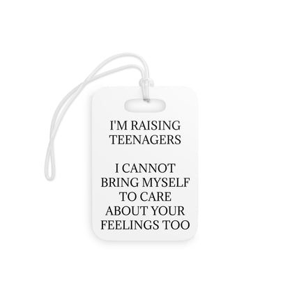 Raising Teenagers Luggage Tag