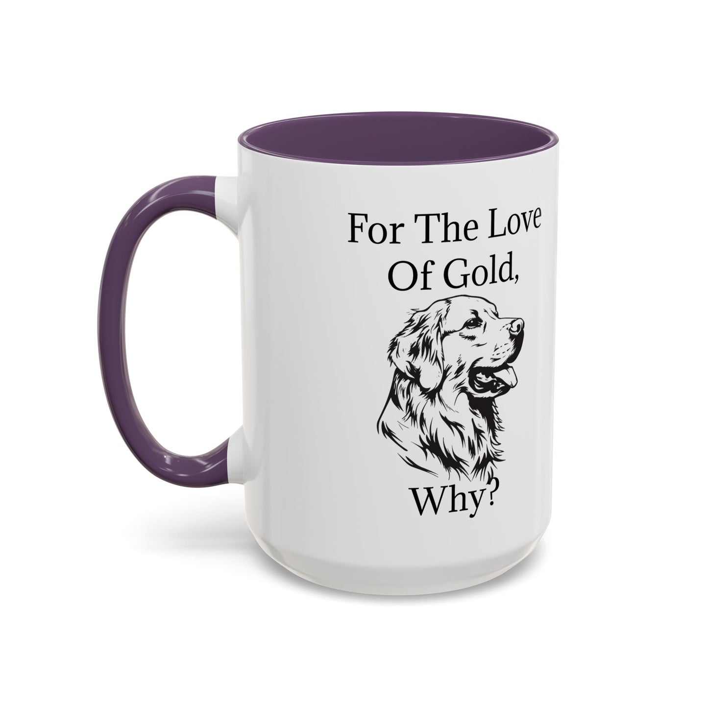 For The Love Of Gold 2-Tone Coffee Mug