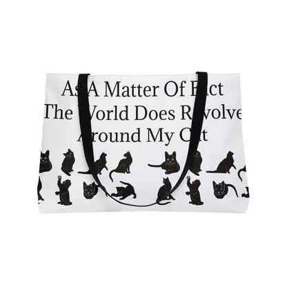 Matter Of Fact Cat Weekender Tote Bag