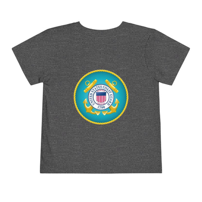 US Coast Guard Toddler Unisex Short Sleeve Crewneck Tee