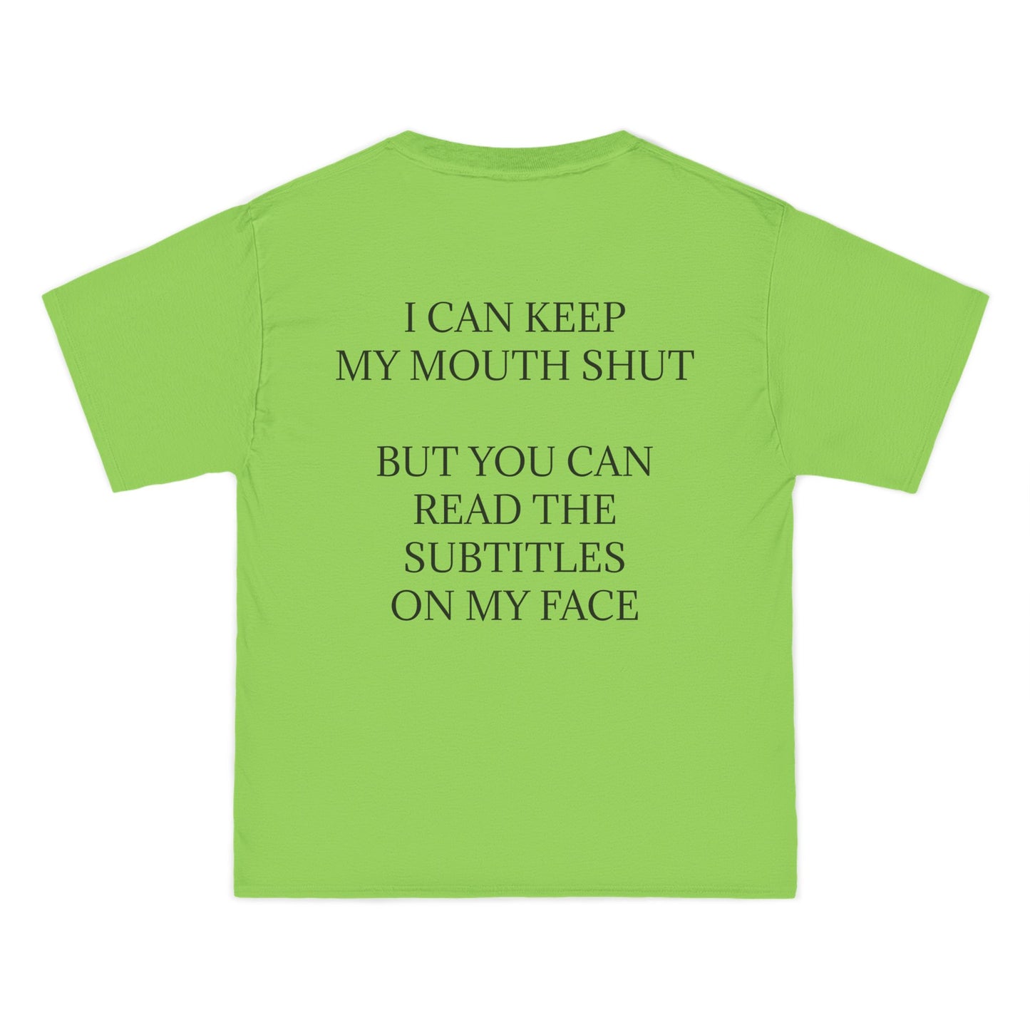 Subtitles Men's Short-Sleeve Crewneck Tee