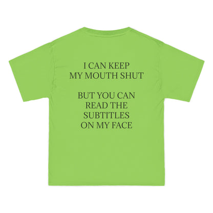 Subtitles Men's Short-Sleeve Crewneck Tee