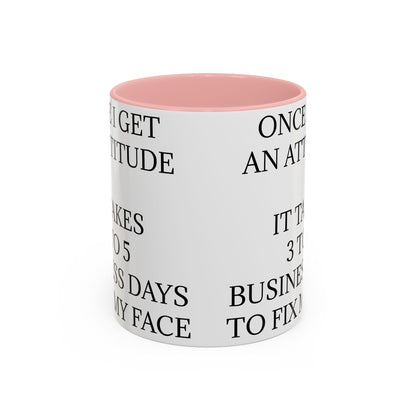 Fix My Face 2-Tone Coffee Mug