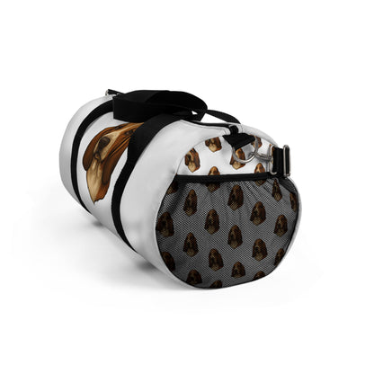 Basset Hound Head Duffel Bag