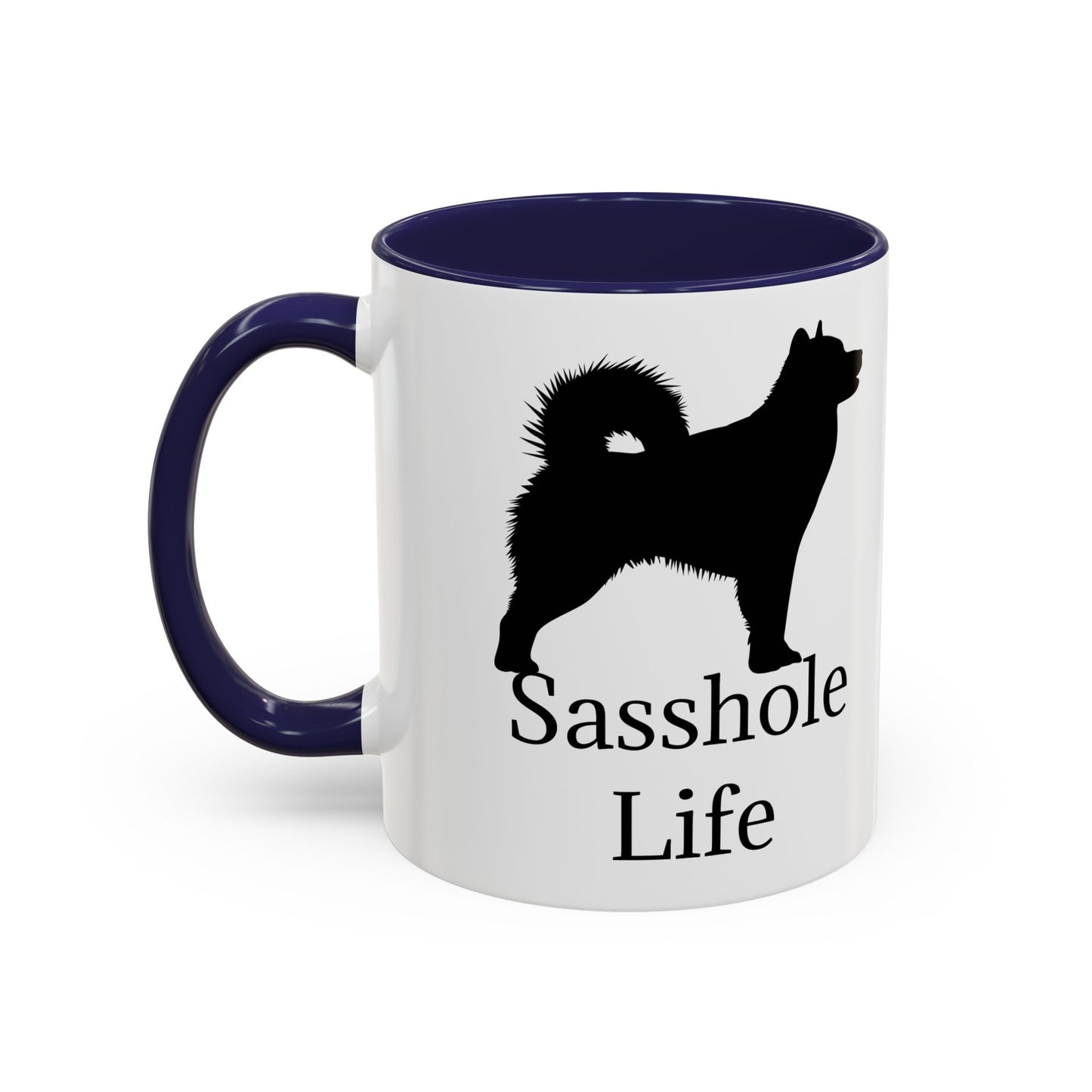 Sasshole Life 2-Tone Coffee Mug