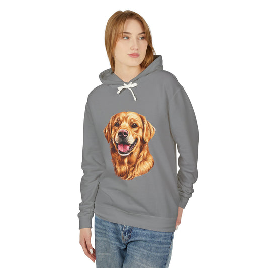 Golden Head Unisex Lightweight Hoodie