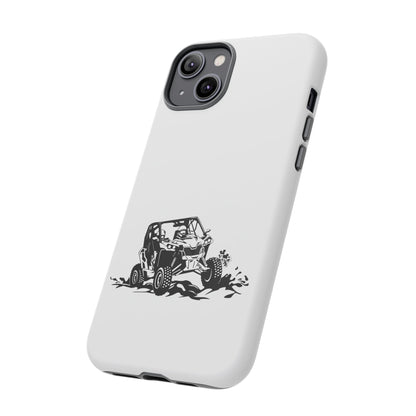 Slingin' Mud Side By Side iPhone Case