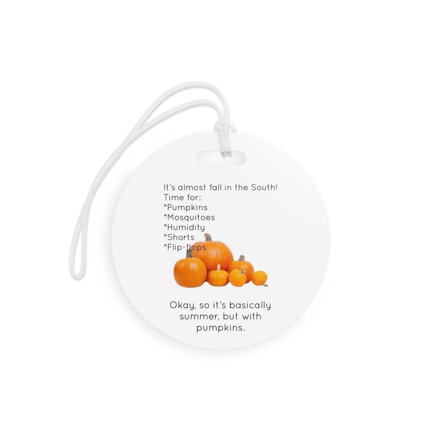 Fall In The South Luggage Tag