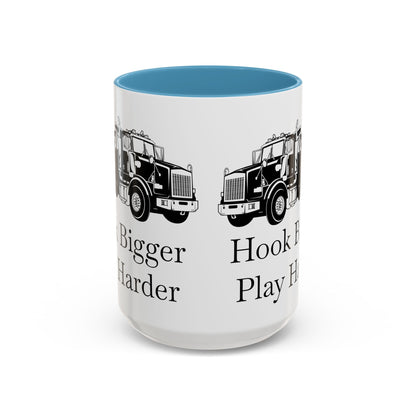 Hook Bigger 2-Tone Coffee Mug