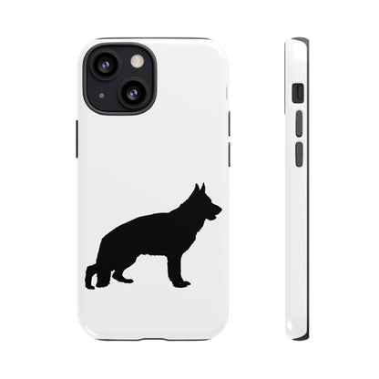 German Shepherd Silhouette iPhone Case