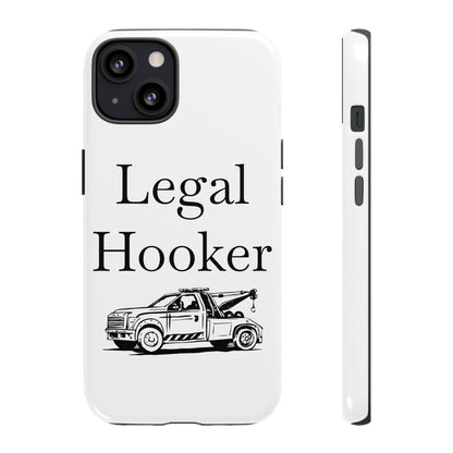 Legal H**ker Wheel Lift Tow Truck iPhone Case
