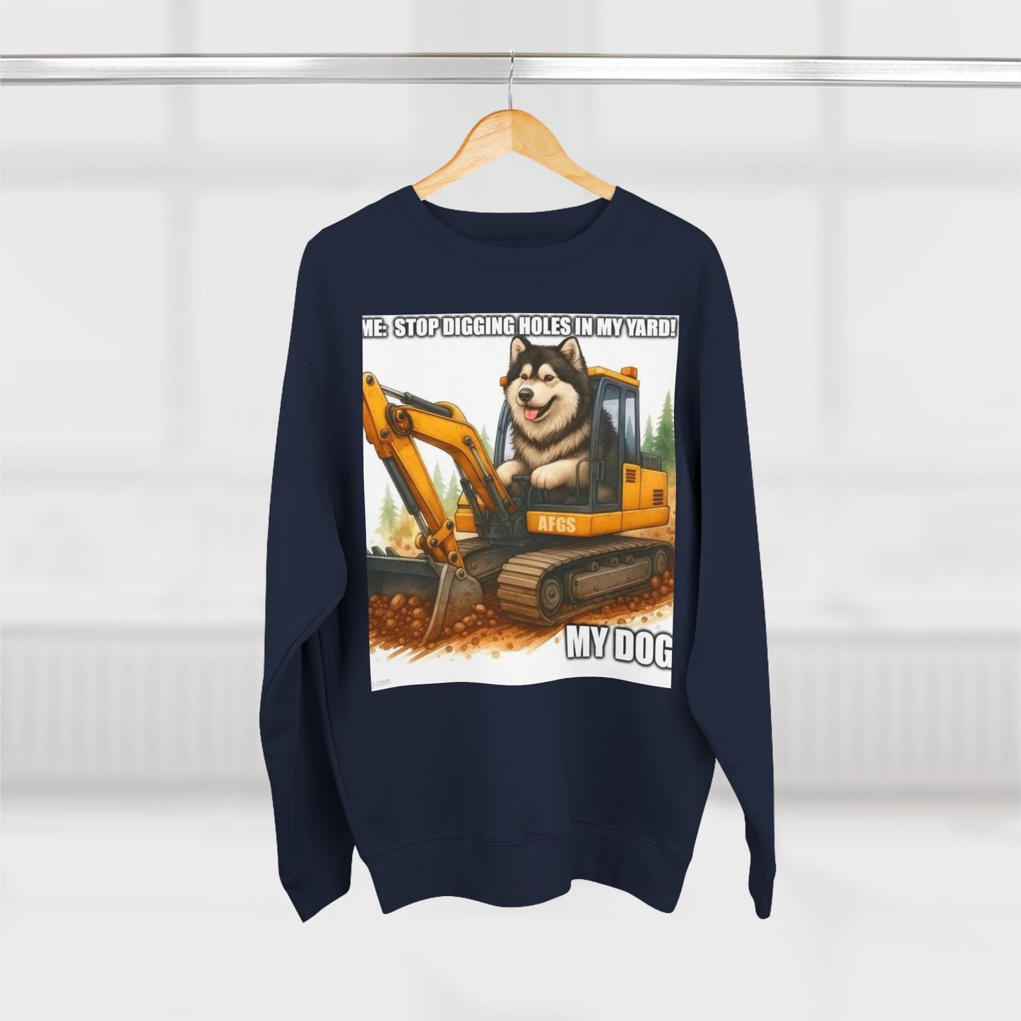 Digmaster Unisex Crewneck Sweatshirt