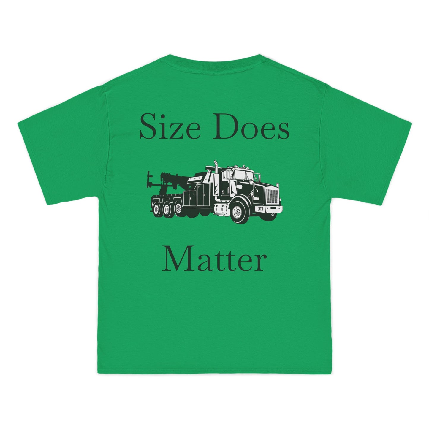 Size Does Matter Men's Short-Sleeve Crewneck Tee