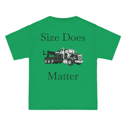 Size Does Matter Men's Short-Sleeve Crewneck Tee