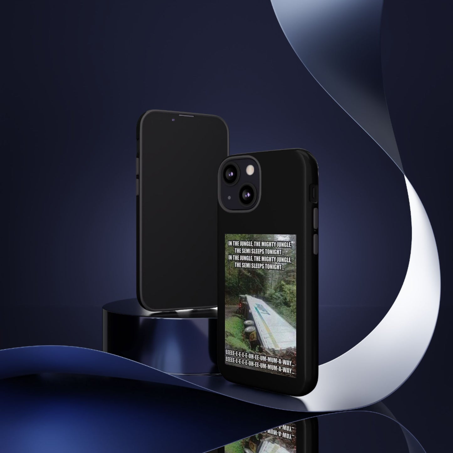 Semi Sleeps iPhone Case