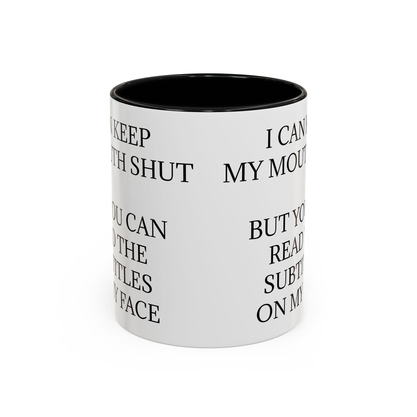 Subtitles 2-Tone Coffee Mug